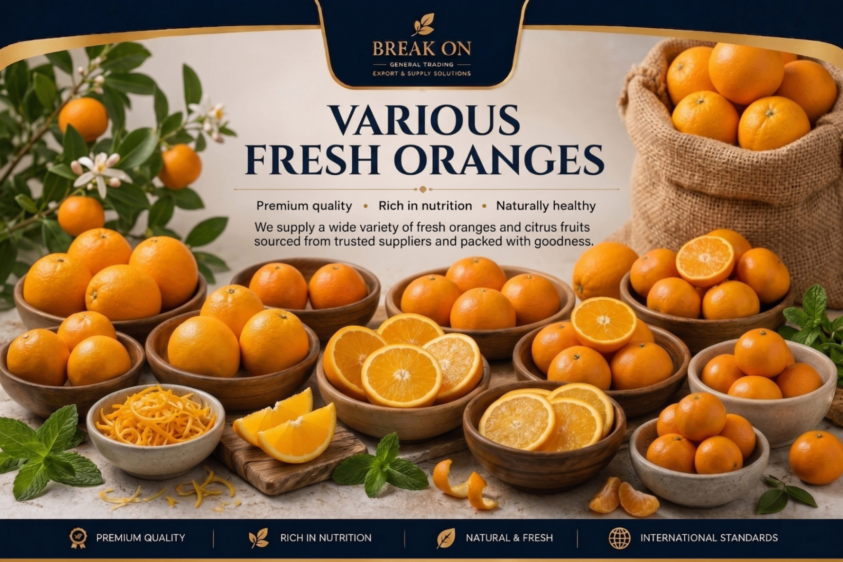 Fresh Citrus Fruits